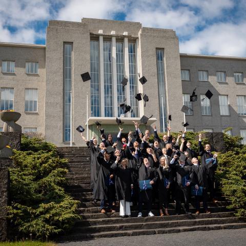Útskrift úr MBA-námi 2022